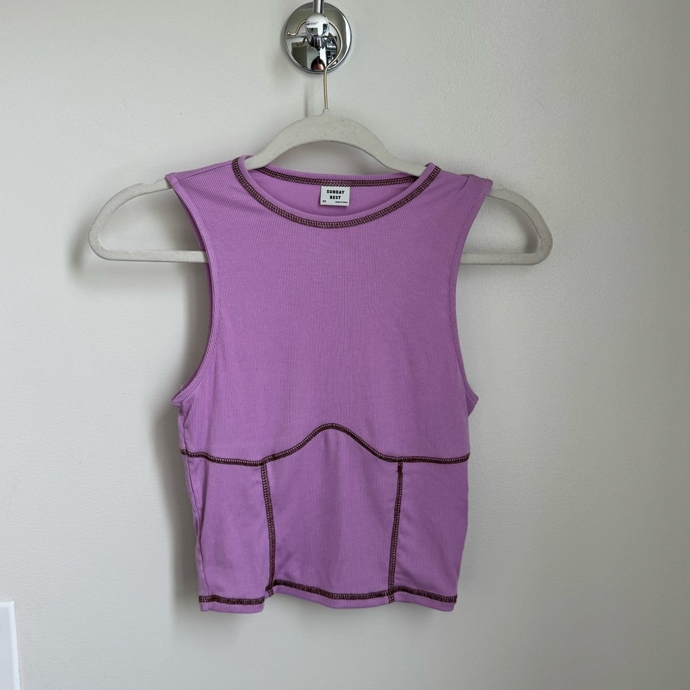 NWOT Sunday Best ribbed tank